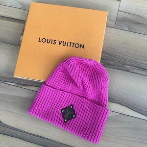 Louis Vuitton Wool LV Beanie Authentic New Hat